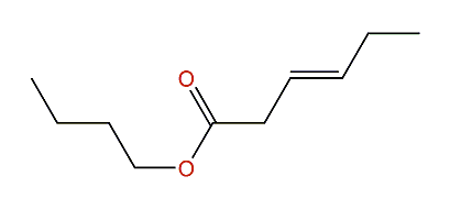 Butyl (E)-3-hexenoate